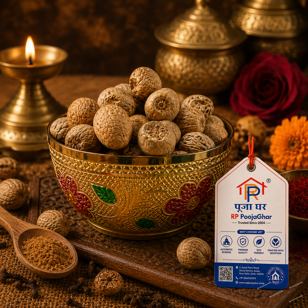 Supari – Sacred Betel Nut for Pooja & Religious Rituals 50GM