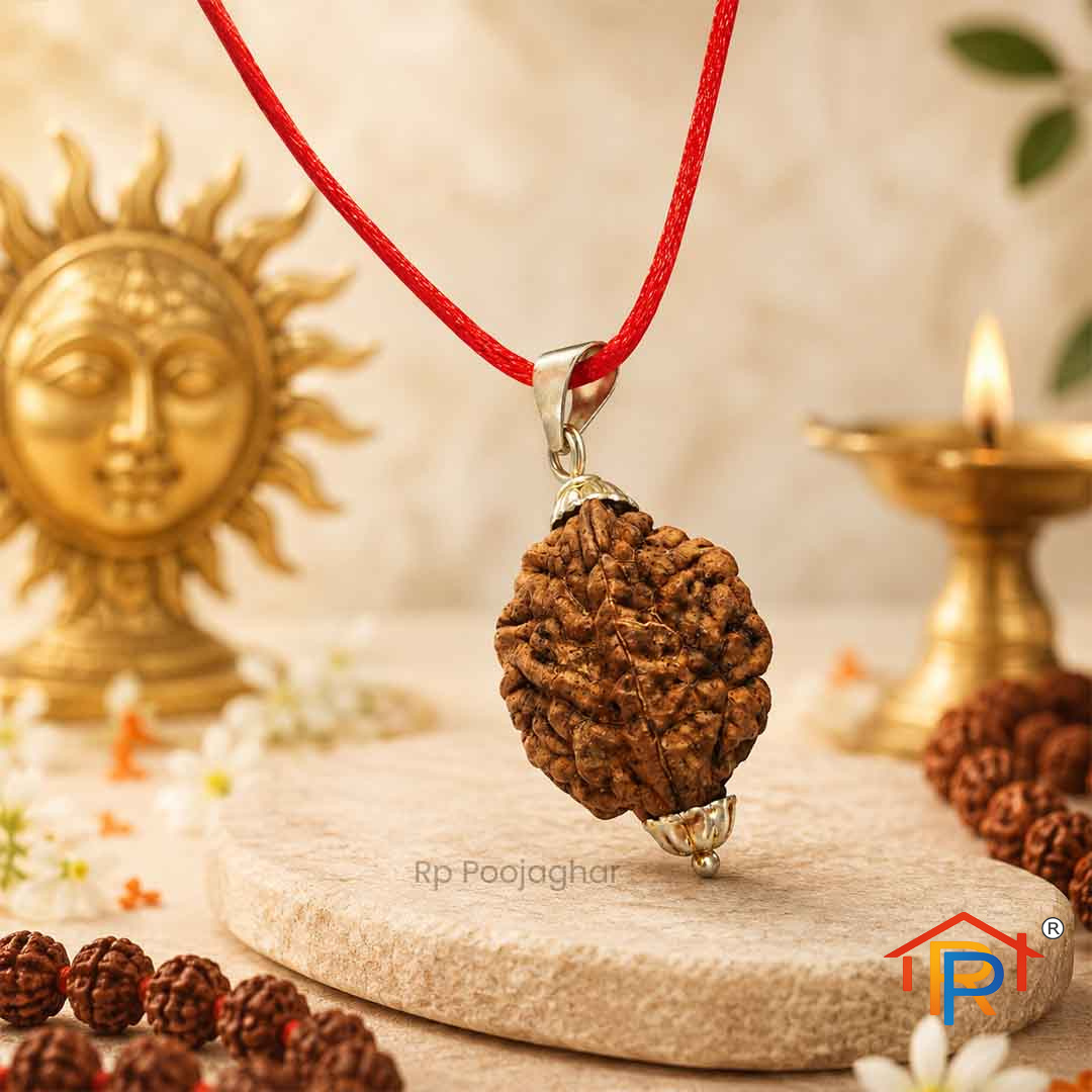 Rudraksham 2 Mukhi (Do Mukhi) Rudraksha | 100% Natural Nepal Rudraksha | Lab Certified | Wooden Pendant | Original Rudraksha for Meditation, Puja & Spiritual Practices