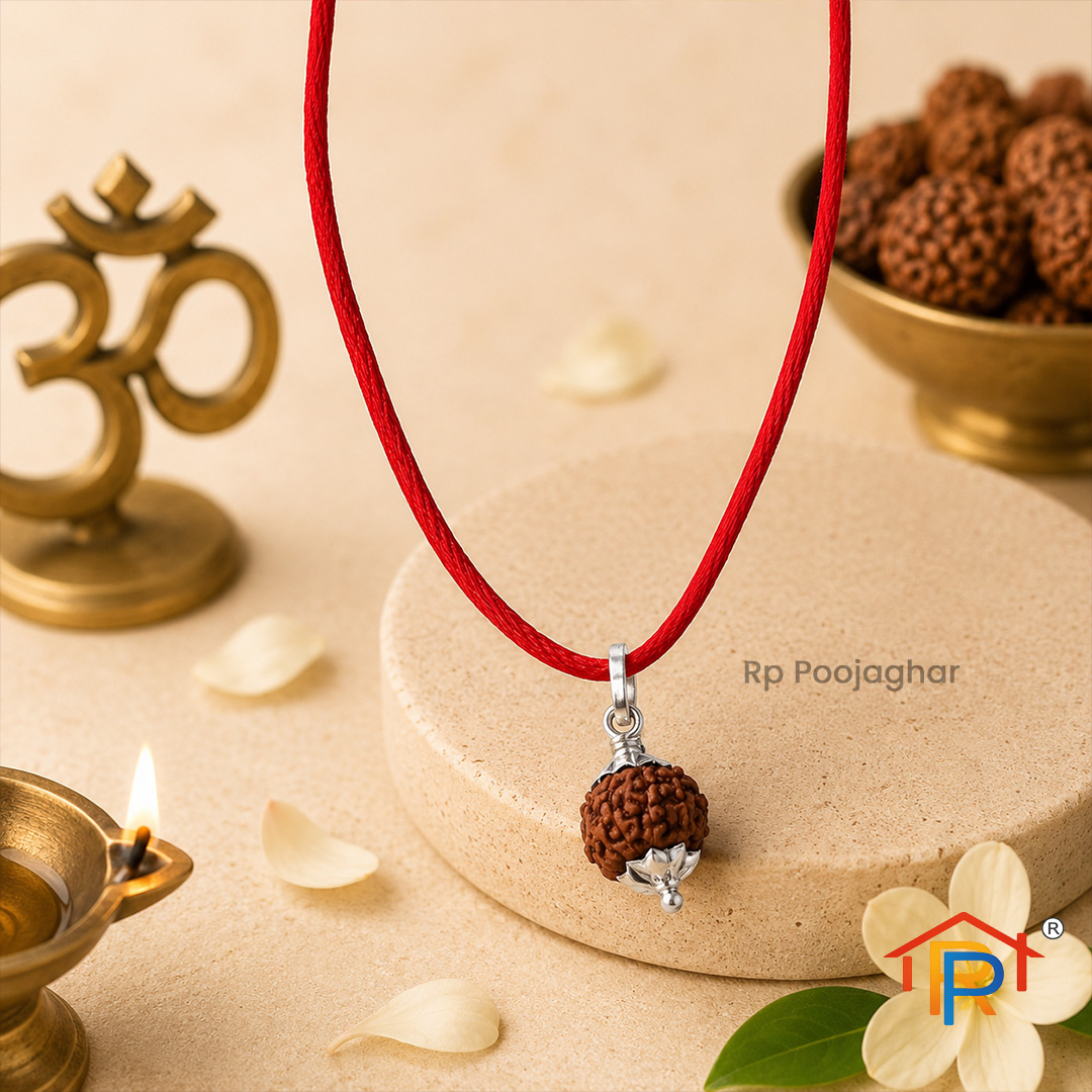 Rudraksham 9 Mukhi Rudraksha | 100% Natural Original Rudraksha | Lab Certified | Nine Mukhi Rudraksha for Meditation, Puja & Spiritual Practices