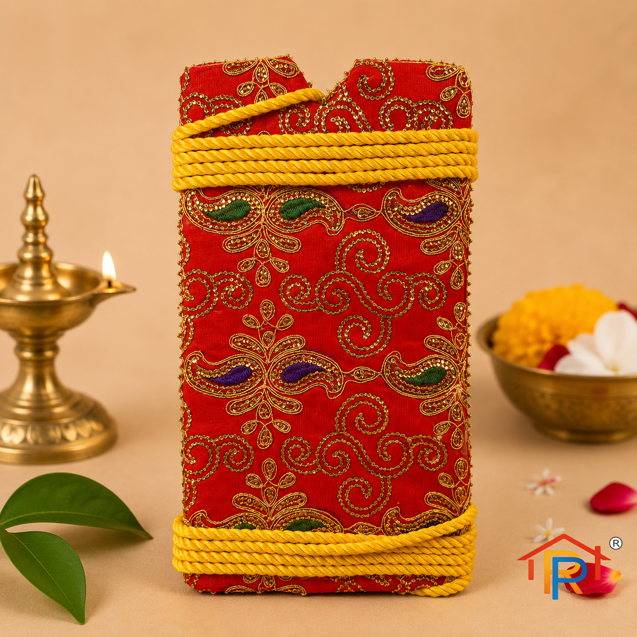RP PoojaGhar Teej Divya Jhula | Decorative Swing for Laddu Gopal