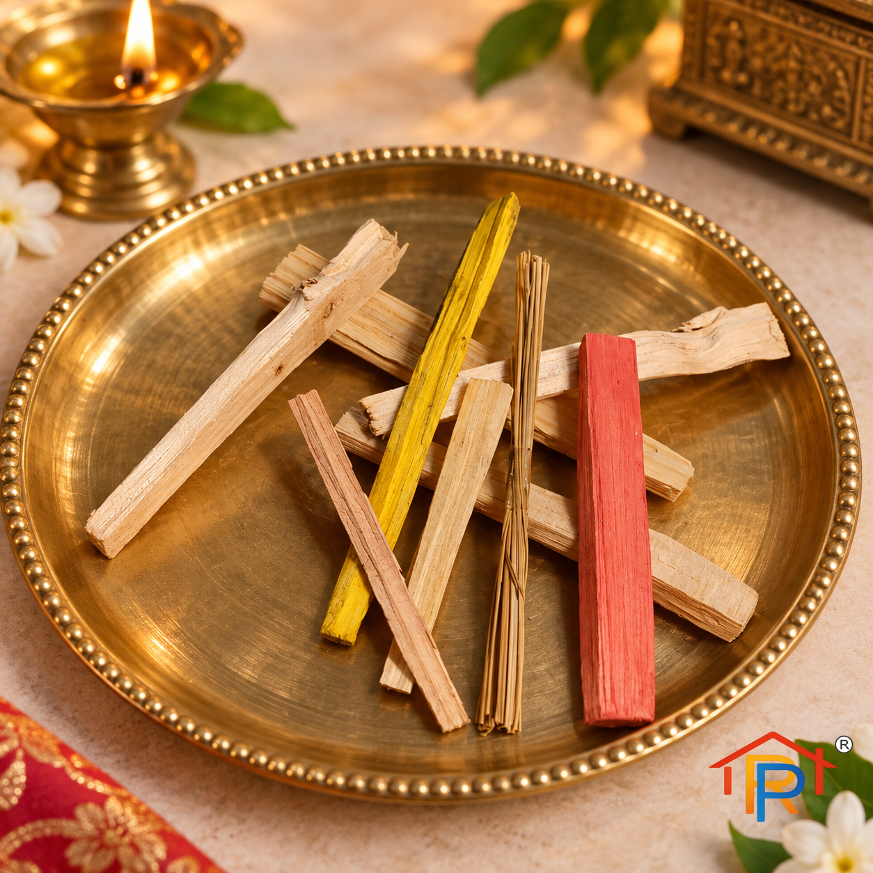 RP PoojaGhar Navgrah Samidha | Sacred Havan Wood for Navgraha Puja, Havan